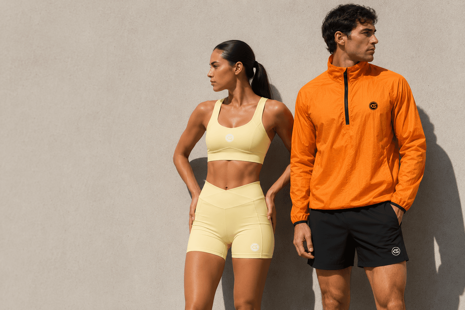 Keep Stride second launch campaign featuring women's and men's athleticwear